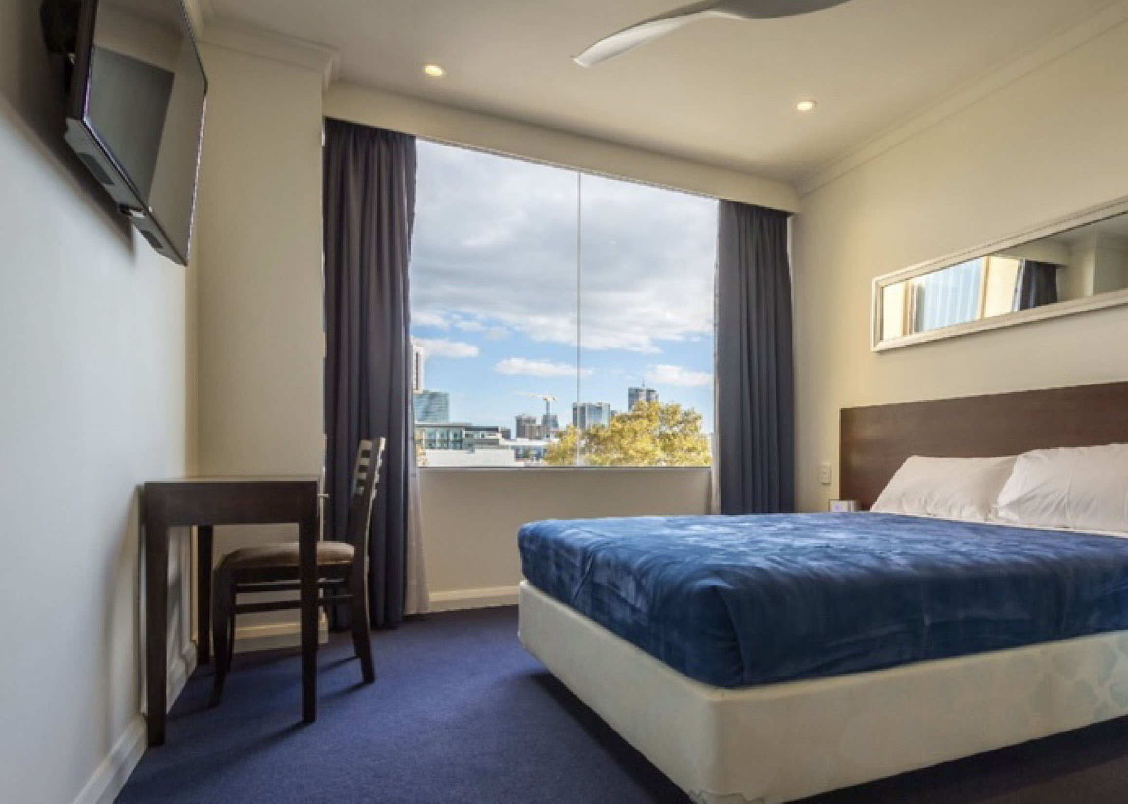 Photo of the electrical work completed at the Great Southern Hotel